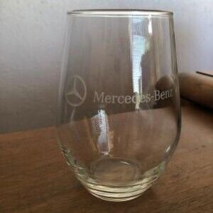 MERCEDES BENZ STEMLESS WINE GLASS